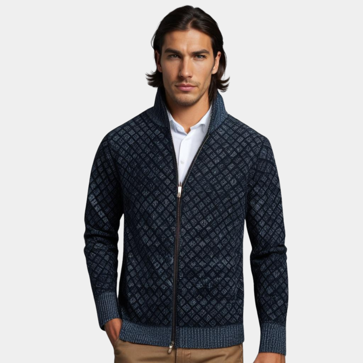 Ashford & Co. | Premium męski gilet z miękkiego materiału
